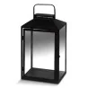"Royal" lantern in black metal, glass panels. - Moinat - Standing lamps